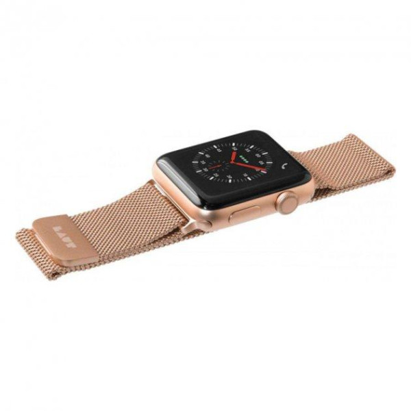 Металический ремешок Laut Steel Loop for Watch 41/40/38, Gold (LAUT_AWS_ST_GD)