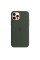 Силиконовый чехол-накладка Apple Silicone Case with MagSafe for iPhone 12 Pro Max, Cyprus Green (HC)