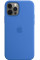 Силиконовый чехол-накладка Apple Silicone Case for iPhone 12 Pro Max, Capri Blue (HC)(A)