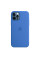 Силиконовый чехол-накладка Apple Silicone Case for iPhone 12 Pro Max, Capri Blue (HC)(A)