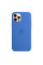 Силиконовый чехол-накладка Apple Silicone Case for iPhone 12 Pro Max, Capri Blue (HC)(A)