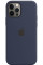 Силиконовый чехол-накладка Apple Silicone Case for iPhone 12 Pro Max, Deep Navy (HC)(A)