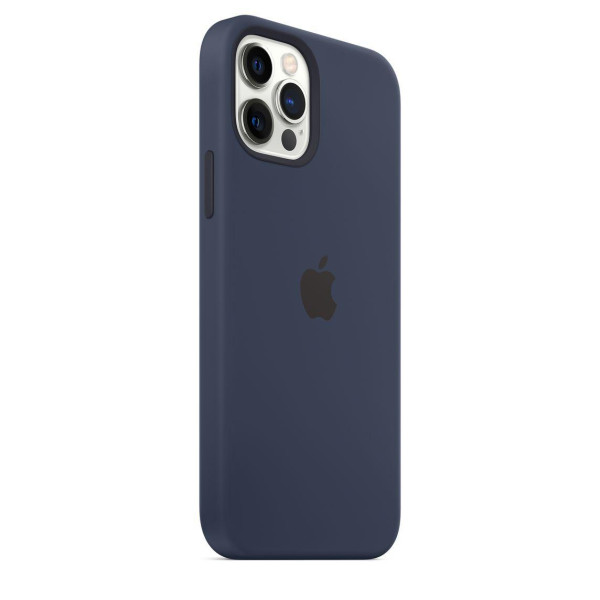 Силиконовый чехол-накладка Apple Silicone Case for iPhone 12 Pro Max, Deep Navy (HC)(A)
