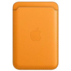 Шкіряний магнітний гаманець Apple Leather Wallet with MagSafe, California Poppy (MHLP3)