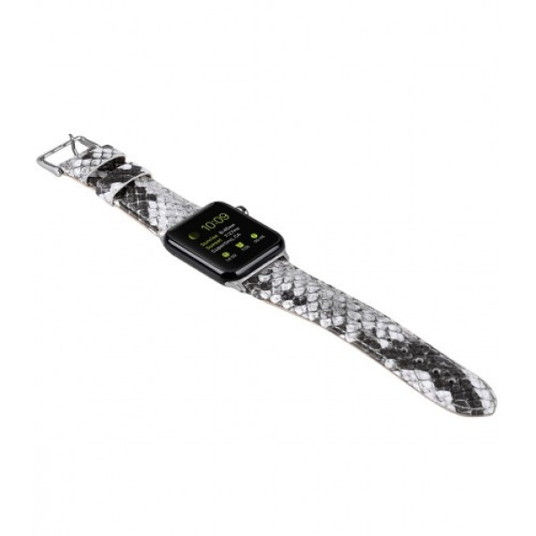 Кожанный ремешок Melkco Premium Leather Strap for Apple Watch 42/44/45/49mm, White (APIW42LSST1WESK)