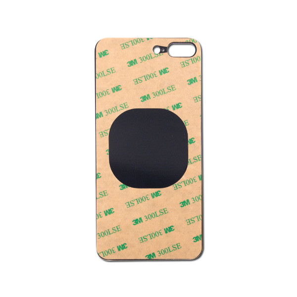 Задняя панель (стекло) Back Cover iPhone 8 Plus silver