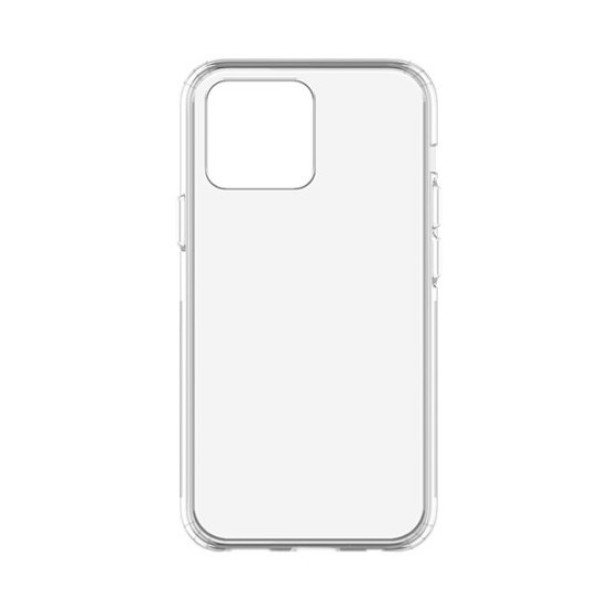 Силиконовый чехол - накладка Silicone Case 0.9mm for iPhone 12 Pro Max, Clear