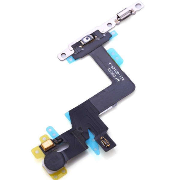 Шлейф кнопки питания Flat cable with power button, flash, microphone for iPhone 6