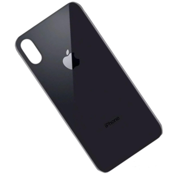 Задняя панель (стекло) Back Cover iPhone X Black