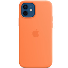 Силиконовый чехол-накладка Apple Silicone Case for iPhone 12/12 Pro, Kumquat (HC)(A)