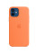 Силиконовый чехол-накладка Apple Silicone Case for iPhone 12/12 Pro, Kumquat (HC)(A)