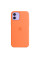 Силиконовый чехол-накладка Apple Silicone Case for iPhone 12/12 Pro, Kumquat (HC)(A)