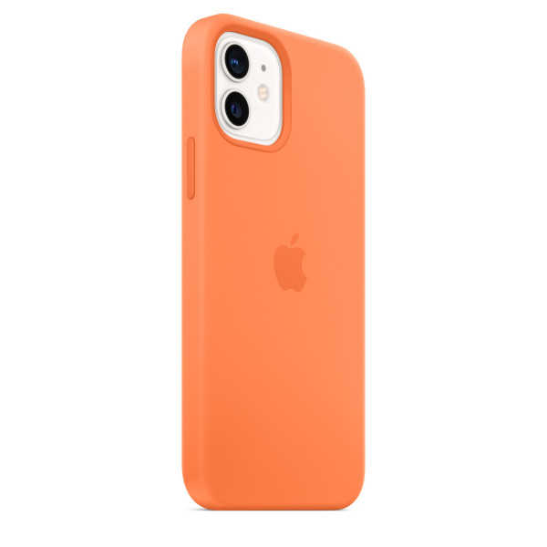 Силиконовый чехол-накладка Apple Silicone Case for iPhone 12/12 Pro, Kumquat (HC)(A)
