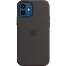 Силіконовий чохол-накладка Apple Silicone Case with MagSafe for iPhone 12 | 12 Pro, Black (MHL73)