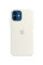 Силиконовый чехол-накладка Apple Silicone Case for iPhone 12/12 Pro, White (HC)(A)