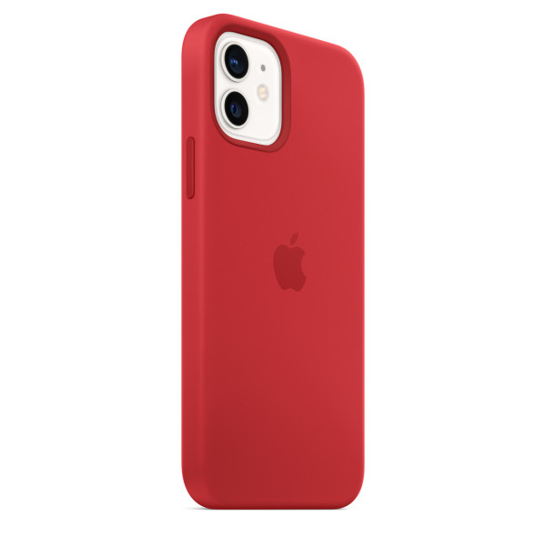 Силиконовый чехол-накладка Apple Silicone Case for iPhone 12/12 Pro, Product Red (HC)(A)
