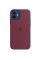 Силиконовый чехол-накладка Apple Silicone Case with MagSafe for iPhone 12/12 Pro, Plum (HC)