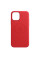 Кожанный чехол накладка Apple Leather Case with MagSafe for iPhone 12 | 12 Pro, Red (MHKD3)