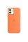 Силиконовый чехол-накладка Apple Silicone Case for iPhone 12/12 Pro, Kumquat (HC)(A)