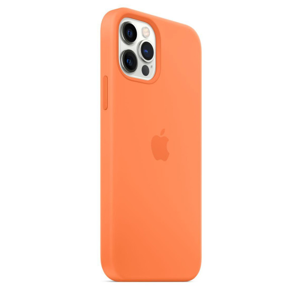 Силиконовый чехол-накладка Apple Silicone Case for iPhone 12/12 Pro, Kumquat (HC)(A)