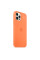 Силіконовий чохол-накладка Apple Silicone Case with MagSafe for iPhone 12/12 Pro, Kumquat (HC)