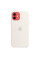 Силиконовый чехол-накладка Apple Silicone Case for iPhone 12/12 Pro, White (HC)(A)