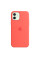 Силиконовый чехол-накладка Apple Silicone Case with MagSafe for iPhone 12/12 Pro, Pink Citrus (HC)