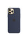Силиконовый чехол-накладка Apple Silicone Case with MagSafe for iPhone 12/12 Pro, Deep Navy (HC)