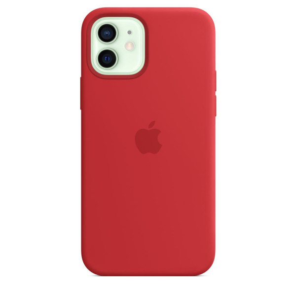 Силиконовый чехол-накладка Apple Silicone Case for iPhone 12/12 Pro, Product Red (HC)(A)