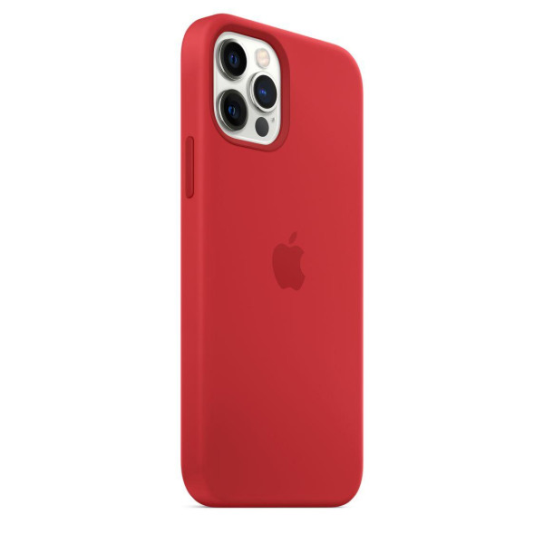 Силиконовый чехол-накладка Apple Silicone Case for iPhone 12/12 Pro, Product Red (HC)(A)