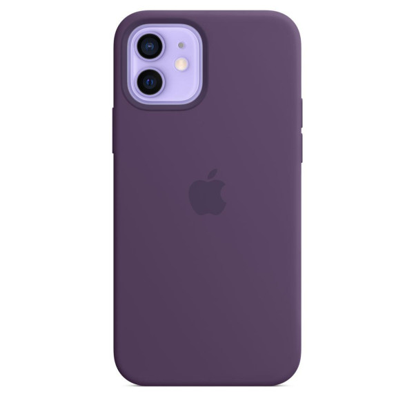Силиконовый чехол-накладка Apple Silicone Case for iPhone 12/12 Pro, Amethyst (HC)(A)