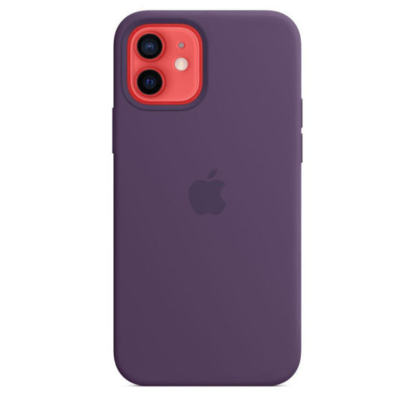 Силиконовый чехол-накладка Apple Silicone Case for iPhone 12/12 Pro, Amethyst (HC)(A)