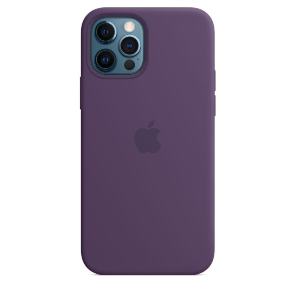 Силиконовый чехол-накладка Apple Silicone Case for iPhone 12/12 Pro, Amethyst (HC)(A)