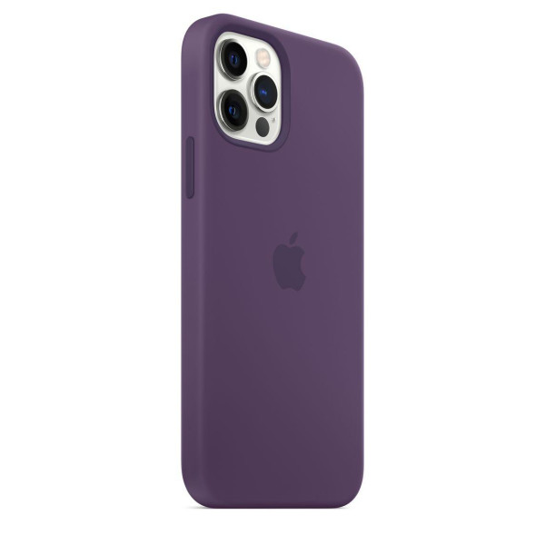 Силиконовый чехол-накладка Apple Silicone Case for iPhone 12/12 Pro, Amethyst (HC)(A)