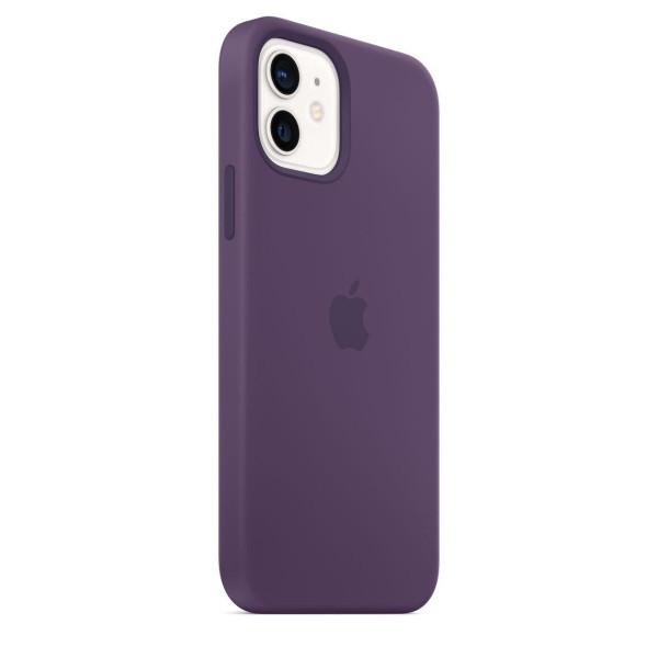 Силиконовый чехол-накладка Apple Silicone Case for iPhone 12/12 Pro, Amethyst (HC)(A)