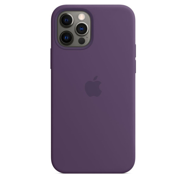 Силиконовый чехол-накладка Apple Silicone Case for iPhone 12/12 Pro, Amethyst (HC)(A)