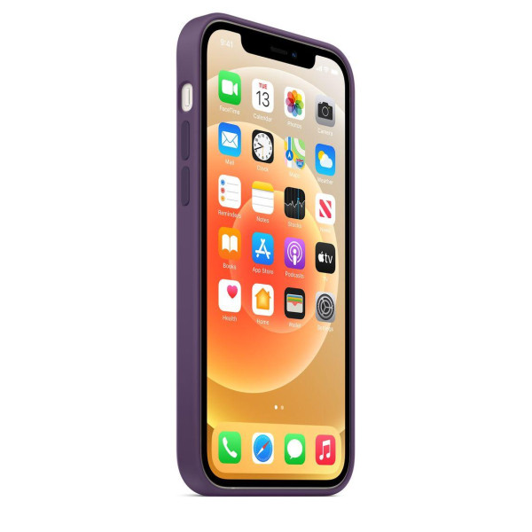 Силиконовый чехол-накладка Apple Silicone Case for iPhone 12/12 Pro, Amethyst (HC)(A)