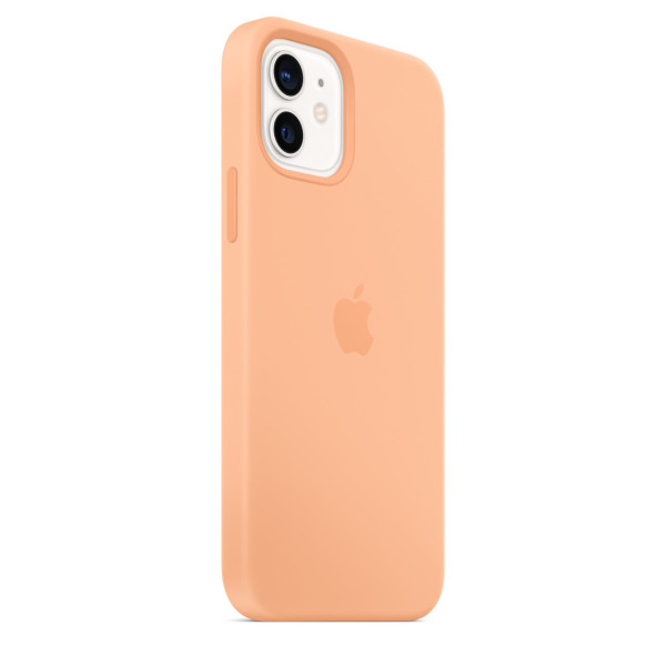 Силиконовый чехол-накладка Apple Silicone Case for iPhone 12/12 Pro, Cantaloupe (HC)(A)