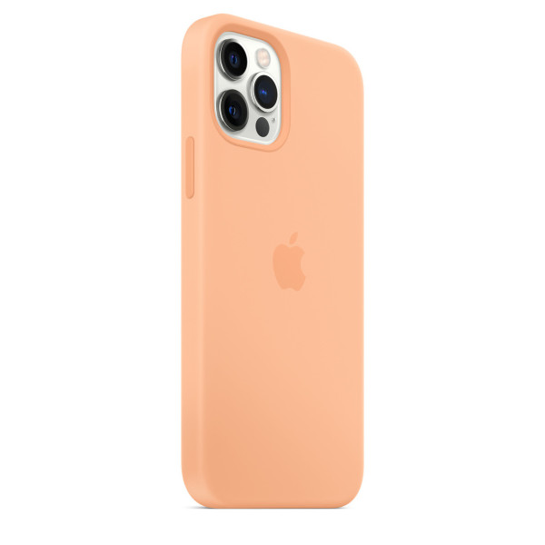 Силиконовый чехол-накладка Apple Silicone Case for iPhone 12/12 Pro, Cantaloupe (HC)(A)