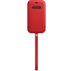 Кожанный чехол-конверт Apple Leather Sleeve for iPhone 12/12 Pro, PRODUCT RED  (MHYE3)