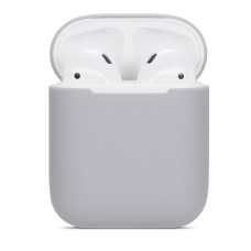 Силиконовый чехол для наушников Silicone Case for AirPods, Gray