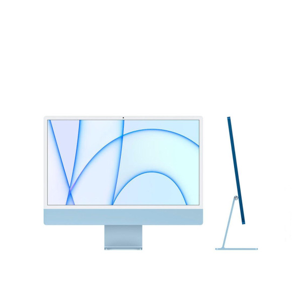 Б/У Стаціонарний комп'ютер - моноблок Apple iMac M1 24" 4.5 K 256GB 7GPU Blue (MJV93) 2021