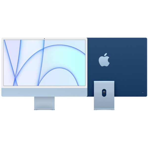 Б/У Стаціонарний комп'ютер - моноблок Apple iMac M1 24" 4.5 K 256GB 7GPU Blue (MJV93) 2021