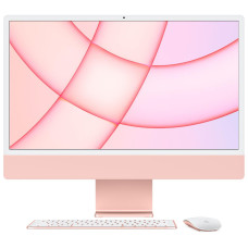 Стационарный компьютер - моноблок Apple iMac M1 24" 4.5K 256GB 7GPU Pink (MJVA3) 2021