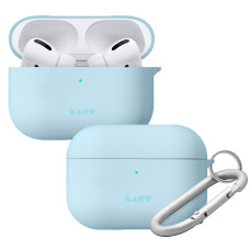 Силиконовый чехол для наушников Laut Huex Pastels Case for AirPods Pro, Blue (L_APP_HXP_BL)