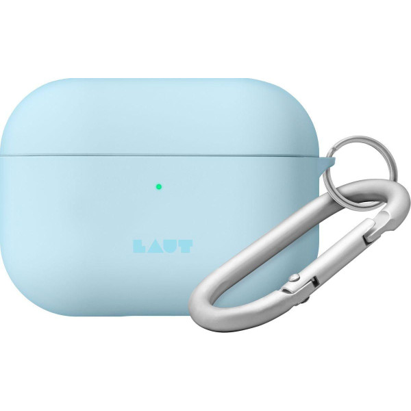 Силиконовый чехол для наушников Laut Huex Pastels Case for AirPods Pro, Blue (L_APP_HXP_BL)