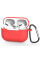 Силіконовий чохол для навушників Silicone Case for AirPods Pro, Red