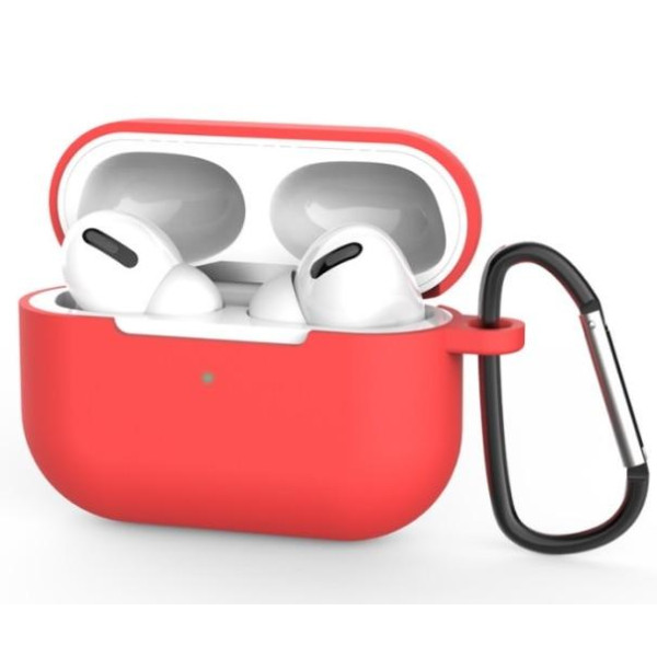 Силіконовий чохол для навушників Silicone Case for AirPods Pro, Red