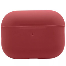 Силіконовий чохол для навушників Silicone Case for AirPods Pro, Burgundy