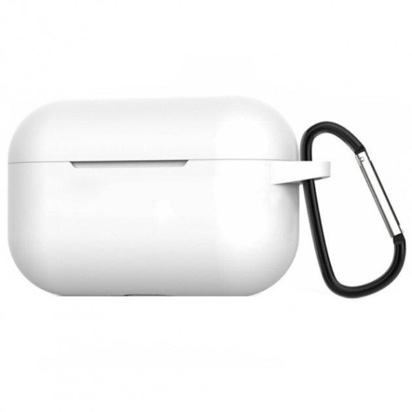 Силіконовий чохол для навушників Silicone Case for AirPods Pro, White